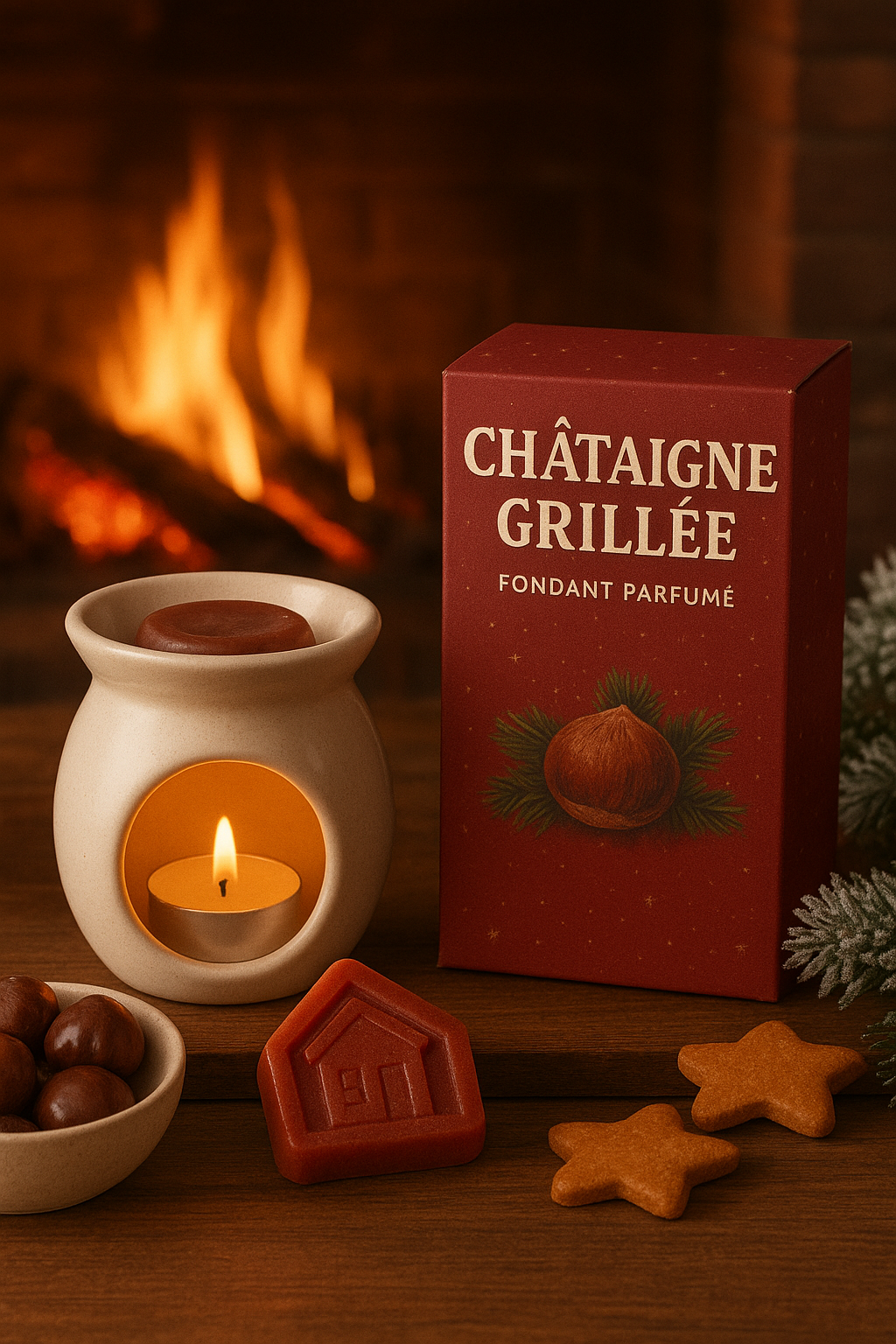 Fondant parfumé - châtaigne grillée