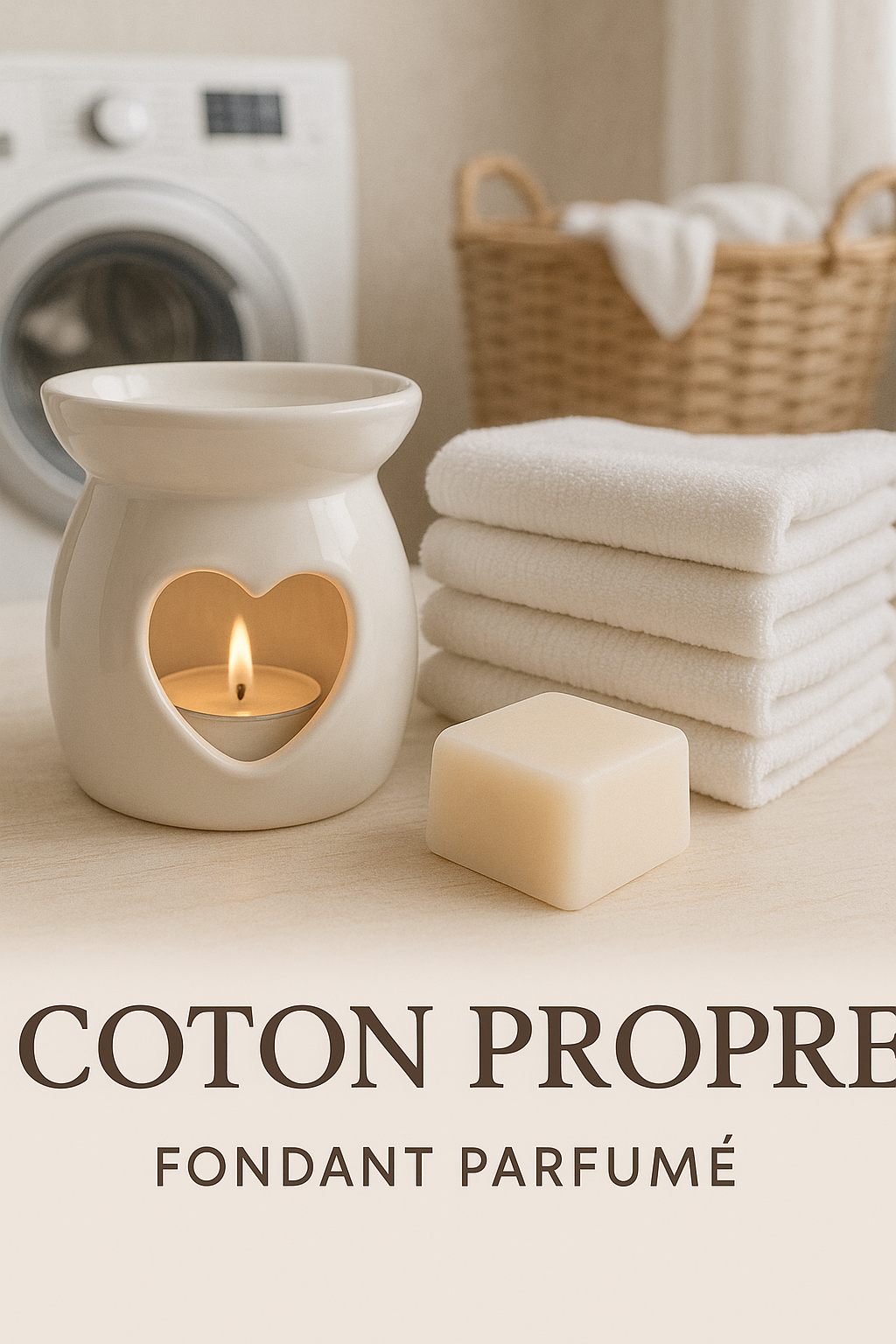 Fondant parfumé - Coton propre