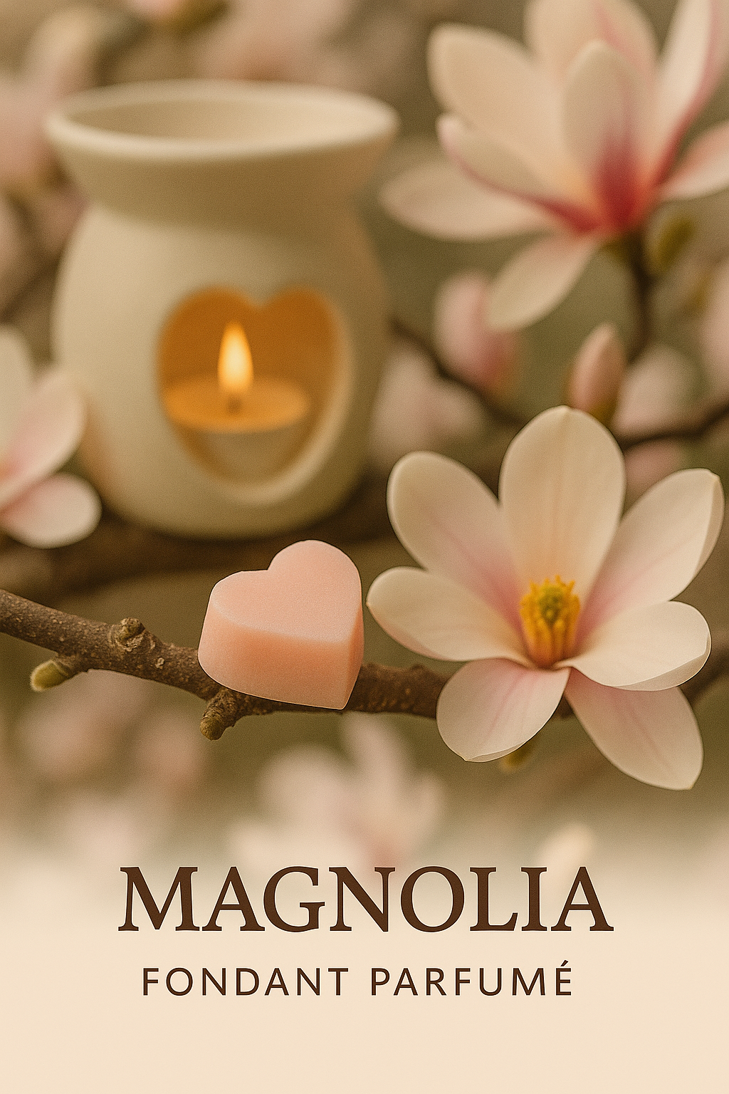 Fondant parfumé - Magnolia 5g