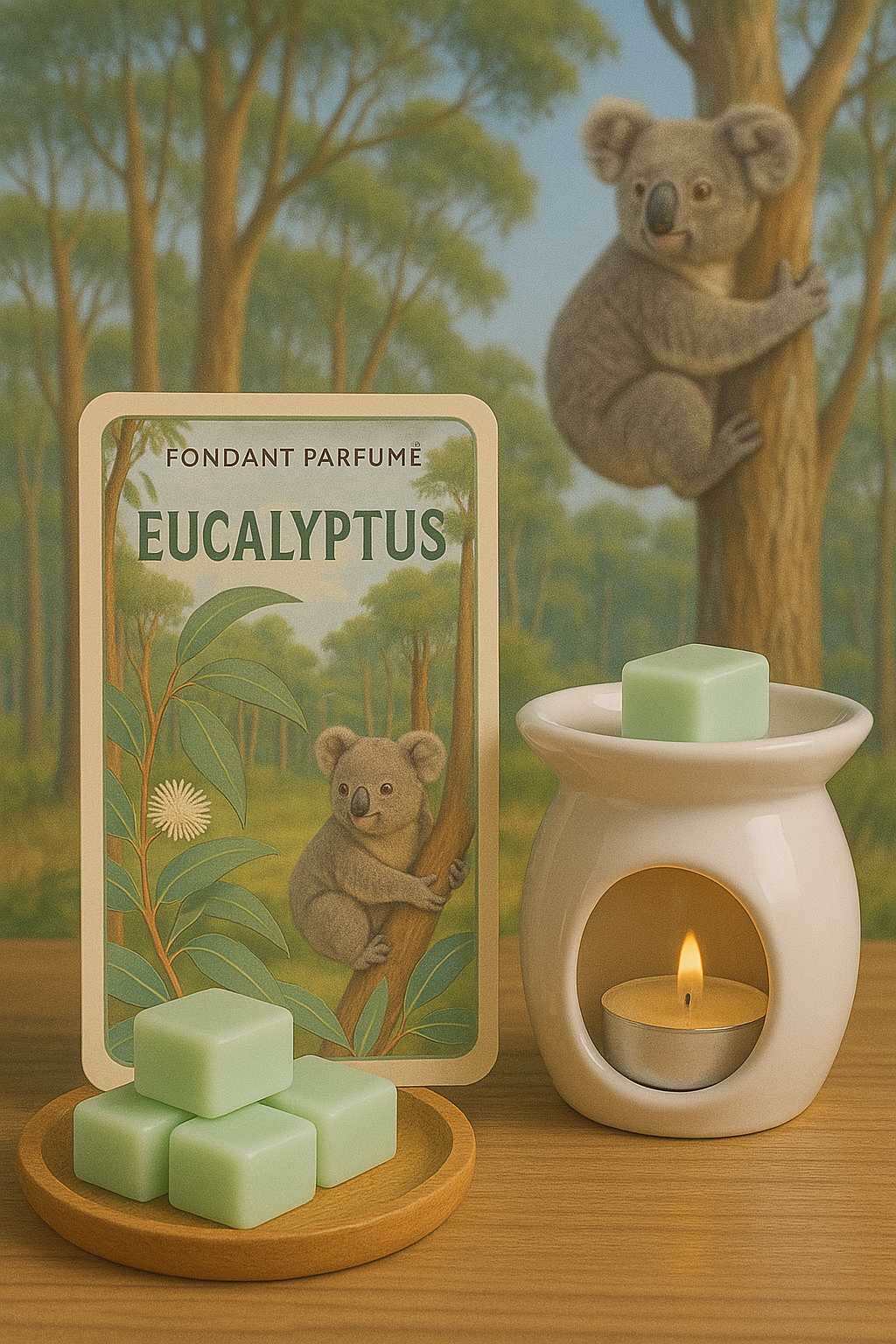 Fondant parfumé - eucalyptus 5g