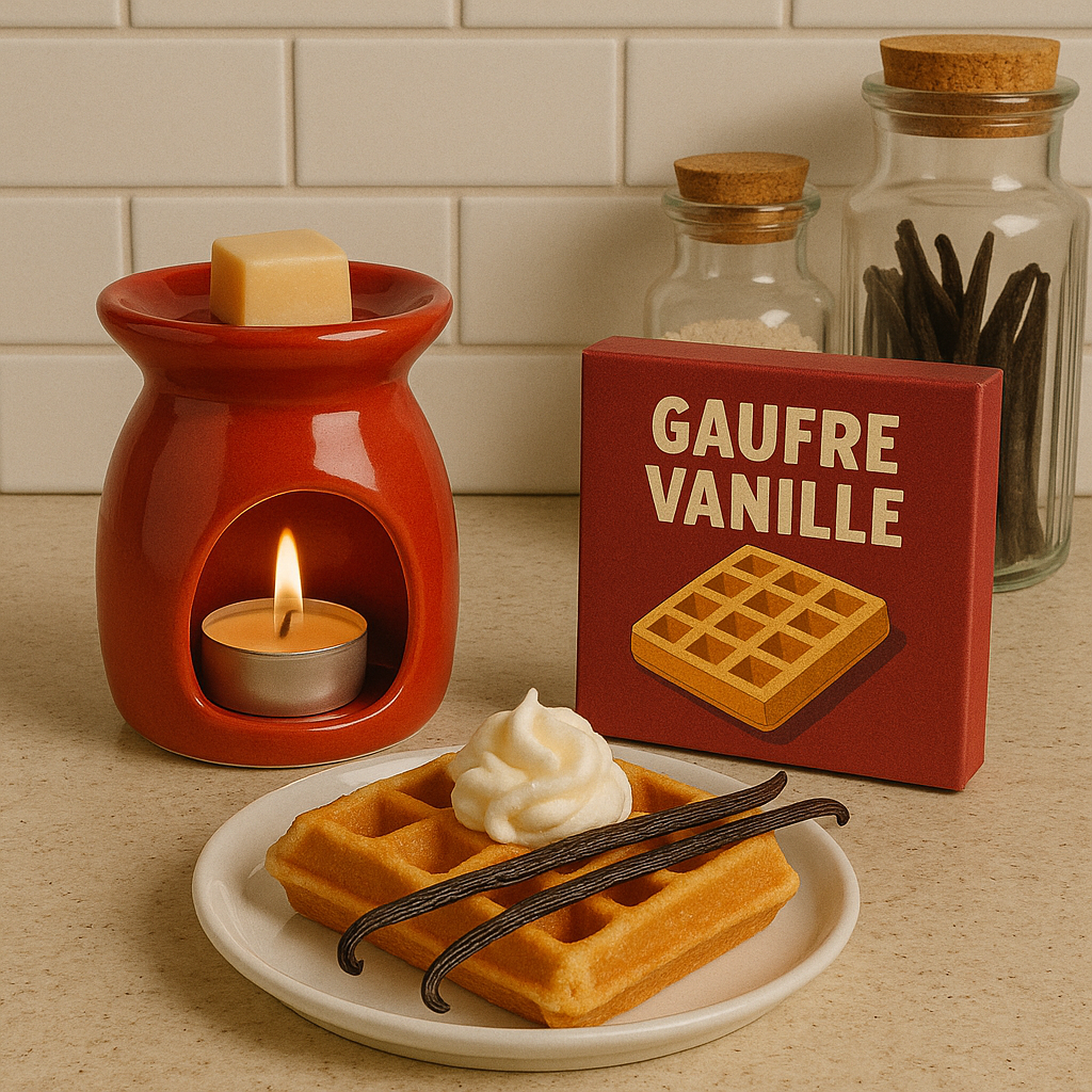 Fondant parfumé - Gauffre vanille 5g