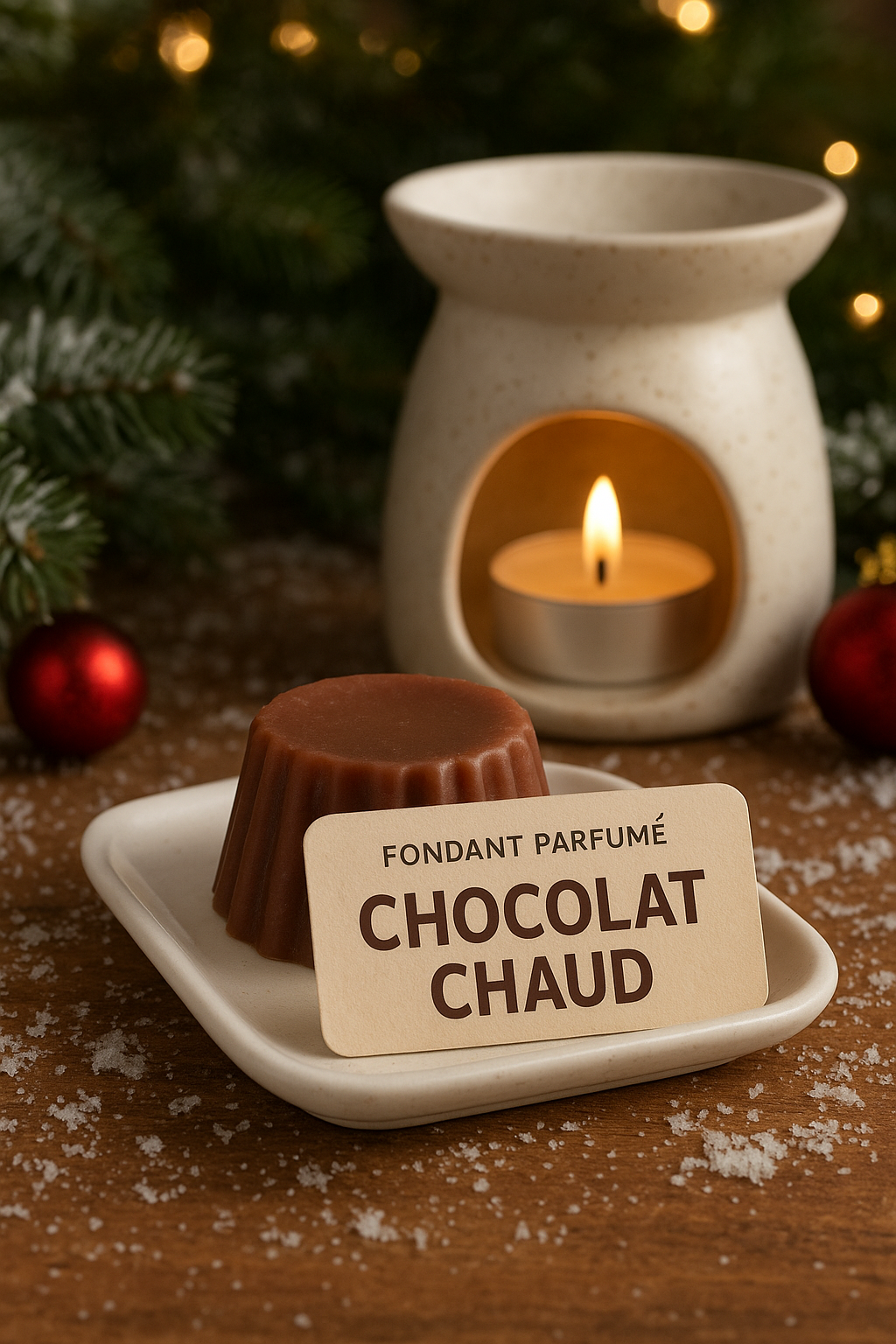 Fondant parfumé - chocolat chaud