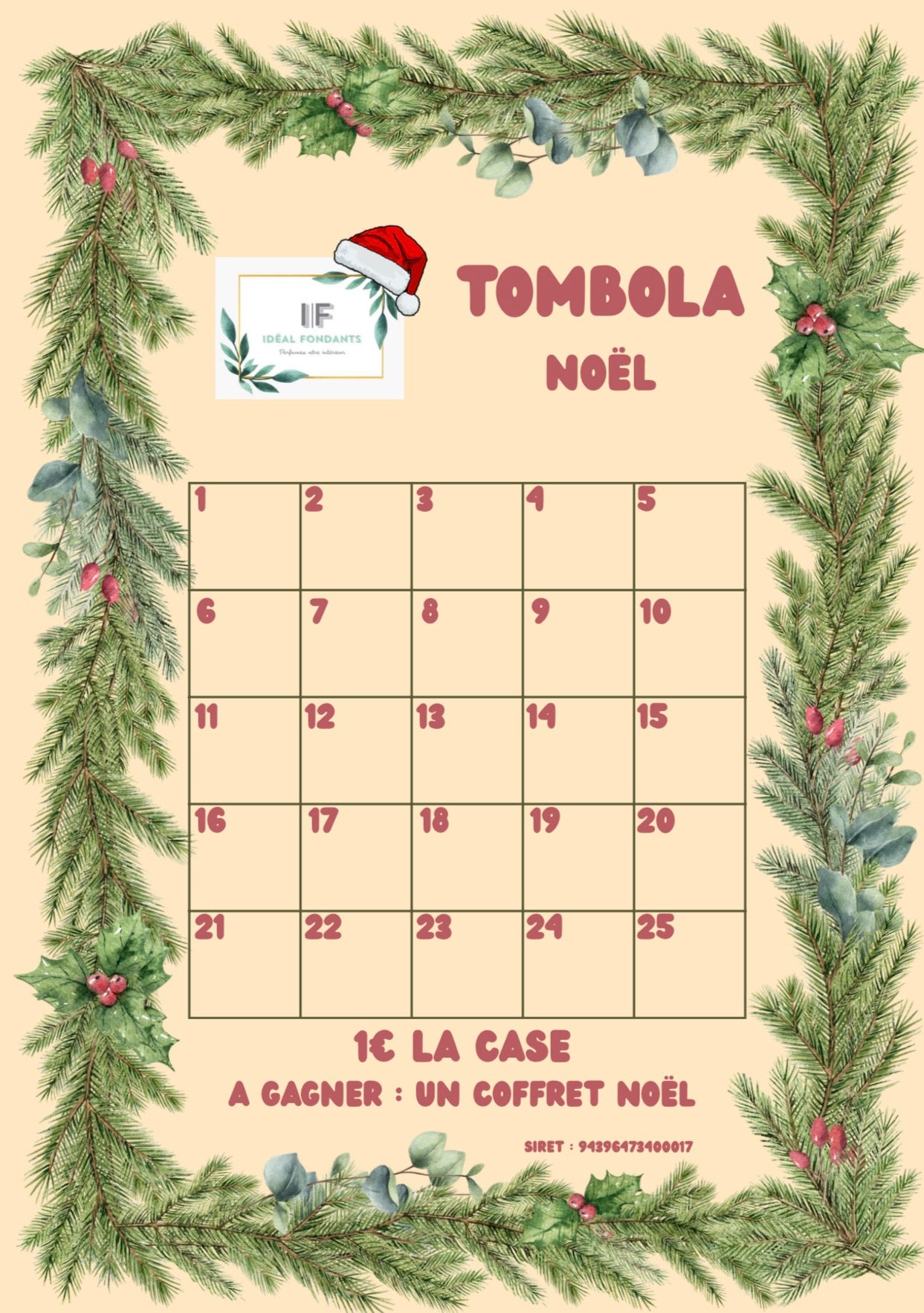 Tombola Noël